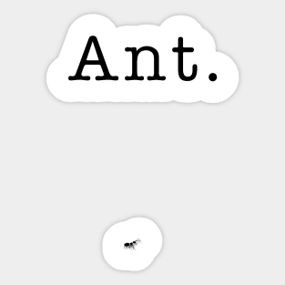 Ant. Sticker